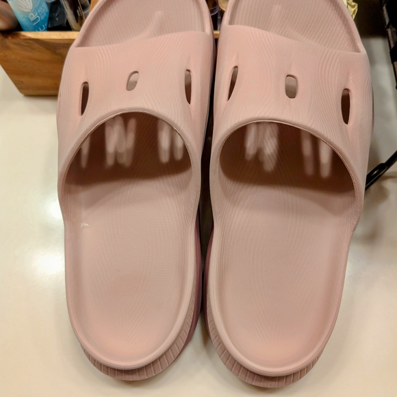 Hoka One Pink Mules with Ventilation - Picture 1 of 6